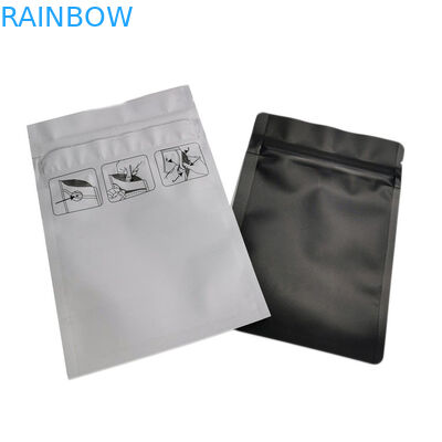 ถุงพลาสติก Reclosable บรรจุภัณฑ์ลิปกลอขนาดเล็กถุง Ziplock พิมพ์แบบกำหนดเองสำหรับเครื่องสำอาง