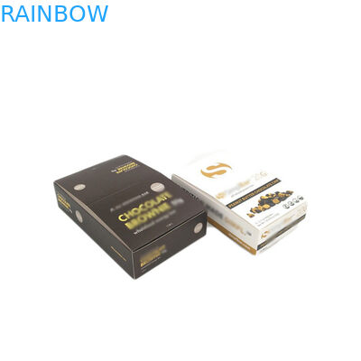 บรรจุภัณฑ์กล่องกระดาษรีไซเคิลที่มีสีสันการพิมพ์การจัดเก็บอาหารโลโก้ที่กำหนดเอง