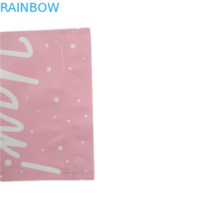 ถุงพลาสติกผนึกบรรจุภัณฑ์ Ziplock มันนี่ธรรมชาติขัดผิวพิมพ์กราเวียร์