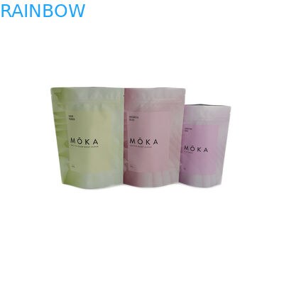 Matte Finish Foil Pouch บรรจุภัณฑ์พลาสติกอลูมิเนียมฟอยล์ถุงซิป Mylar