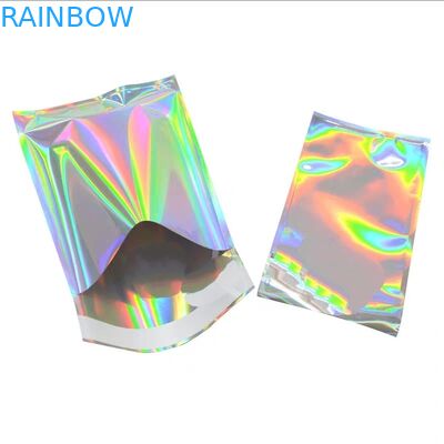 สามด้านตราบรรจุภัณฑ์ถุงบรรจุภัณฑ์อาหารขนมขบเคี้ยวเคลือบพลาสติกด้วย Ziplock