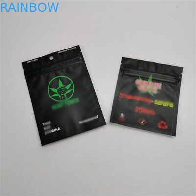 ผนึกถุงพลาสติก Ziplock บรรจุภัณฑ์ Runtz Smell Proof 3.5 กรัมพิมพ์ฉลากแบบกำหนดเอง