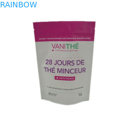 ถุงบรรจุอาหารขนมขบเคี้ยวแบบกันความชื้นพร้อมซิป