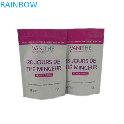 ถุงบรรจุอาหารขนมขบเคี้ยวแบบกันความชื้นพร้อมซิป