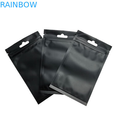 แพคเกจ Pacakging เครื่องสำอางซิปด้านมีผิวด้านเคลือบฟอยล์