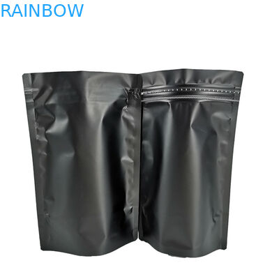 ซองขาตั้งลามิเนตฟอยล์เคลือบสีดำไม่มีกลิ่น