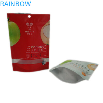 อาหารเกรด Hang Hole PET พลาสติกอลูมิเนียมฟอยล์ถุงพลาสติก