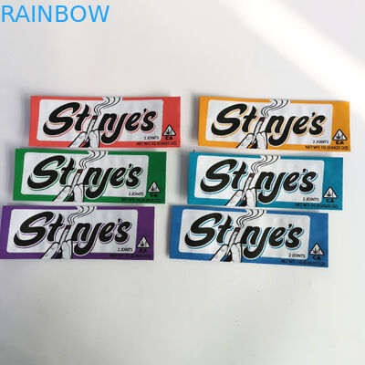 กราเวียร์พิมพ์ถุงแบน Ziplock หลักฐานเด็ก 3.5g