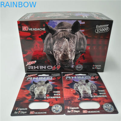 บรรจุภัณฑ์พลาสติกบรรจุบัตรตุ่มแรดพลาสติกแบบกำหนดเอง