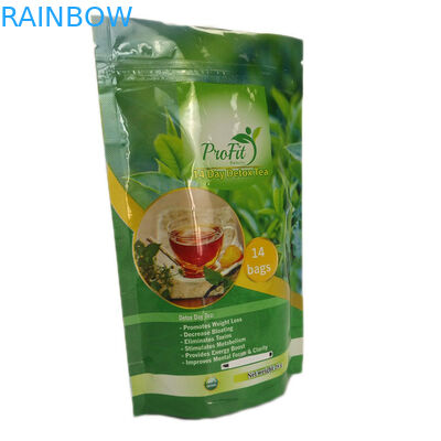 ซิปล็อคลามิเนตเคลือบมันวาวถุงบรรจุฟอยล์ลามิเนต