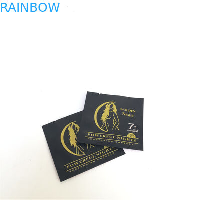 Mylar สมุนไพร Gummy ฟอยล์บรรจุถุงพลาสติกเรียงราย