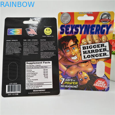 CMYK สีที่กำหนดเองพลาสติกยากระดาษบรรจุภัณฑ์บัตร