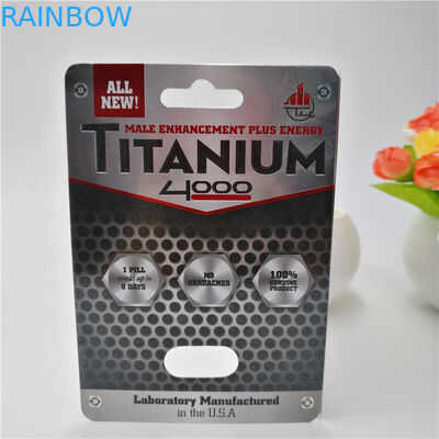 CMYK สีที่กำหนดเองพลาสติกยากระดาษบรรจุภัณฑ์บัตร