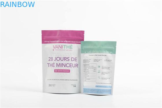 ขนมปังกรอบป้องกันความชื้นถั่ว Ziplock Stand Up Pouches