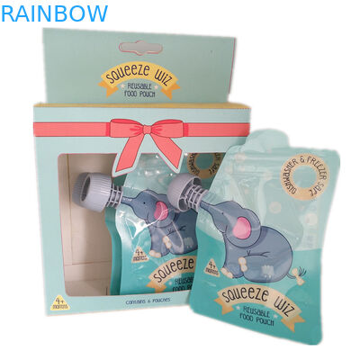 กราเวียพิมพ์นำมาใช้ใหม่อาหารบรรจุภัณฑ์ของเหลวบีบกระเป๋า