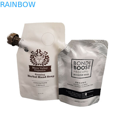 โลโก้ที่กำหนดเองอาหารพิมพ์ CMYK ถุงพวยบรรจุภัณฑ์