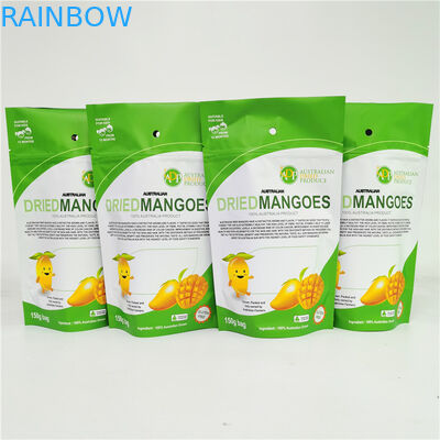 500 กรัม 1 กิโลกรัมที่กำหนดเอง Doypack Ziplock กระเป๋าผลไม้แห้งถุงบรรจุภัณฑ์ Mylar ถุงฟอยล์