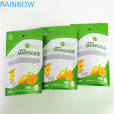 500 กรัม 1 กิโลกรัมที่กำหนดเอง Doypack Ziplock กระเป๋าผลไม้แห้งถุงบรรจุภัณฑ์ Mylar ถุงฟอยล์