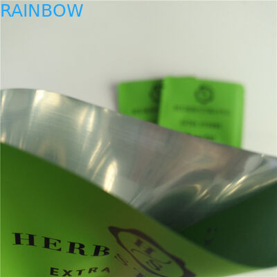 ถุงบรรจุกัญชาทางการแพทย์ 20 มก. ถุงฟอยล์ mylar แพทช์ CBD ขนาดเล็กที่ใช้แล้วทิ้ง