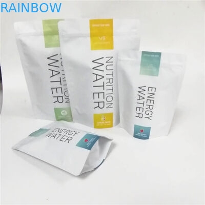 ถั่วผสมที่กำหนดเองนมสั่นโปรตีนผงบรรจุภัณฑ์อลูมิเนียมฟอยล์ถั่วยืนขึ้นถุง