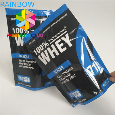 โลโก้ที่กำหนดเองย่อยสลายได้ทางชีวภาพยืนขึ้นถุงพลาสติกชาบรรจุภัณฑ์อาหาร Ziplock การจัดส่งถุงกันกลิ่นวัชพืช