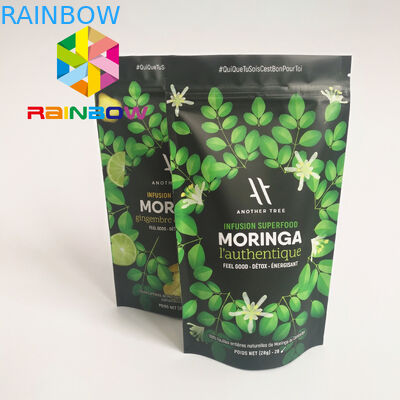 การพิมพ์ดิจิตอลของบรรจุภัณฑ์ผงเวย์โปรตีนยืนขึ้นถุง