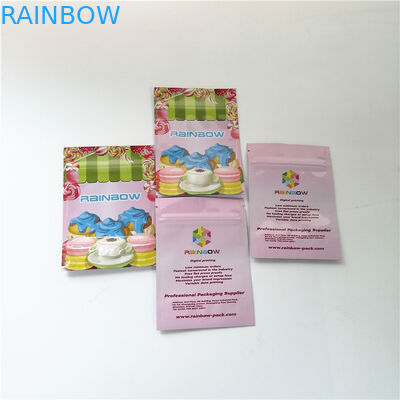 อลูมิเนียมฟอยล์ดอกไม้ 3.5 ออนซ์ยืนขึ้นถุงซิปพิมพ์ดิจิตอล mylar ขนมถุงบรรจุภัณฑ์ผงมัทฉะ