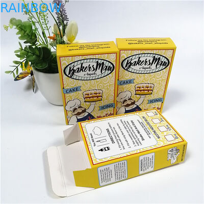 กล่องกระดาษพิมพ์แบบกำหนดเองกล่องของขวัญ Hot Stamping UV Coated soap boxes