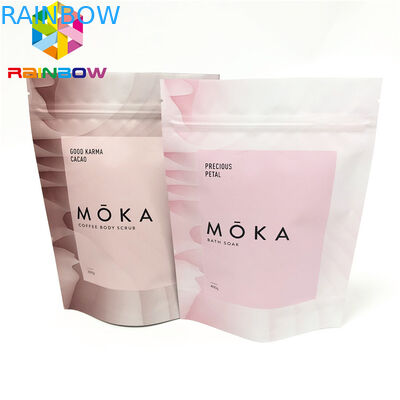 ที่เก็บอาหารยืนขึ้นถุงสำหรับบรรจุวัสดุด้านอาหารถุงบรรจุภัณฑ์ที่กำหนดเอง