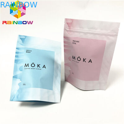 ที่เก็บอาหารยืนขึ้นถุงสำหรับบรรจุวัสดุด้านอาหารถุงบรรจุภัณฑ์ที่กำหนดเอง