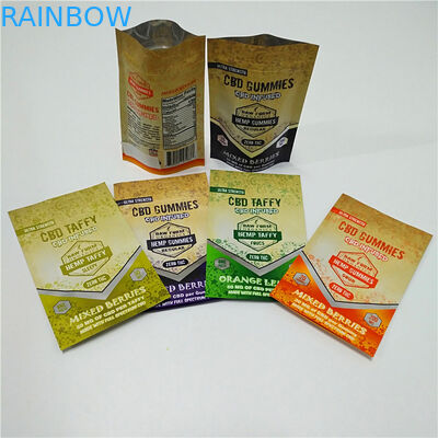 ดอกไม้ Ziplock ออกจากเมล็ด Gummies ที่กินได้ถุงบรรจุภัณฑ์วัชพืชเด็กทนถุงธูปบรรจุภัณฑ์