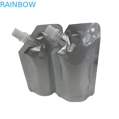 กระเป๋าพิมพ์คุณภาพสูงที่กำหนดเองยืนขึ้นกระเป๋าพวยพร้อมถุงบรรจุอลูมิเนียมฟอยล์พร้อมซิปสำหรับอาหารเด็ก