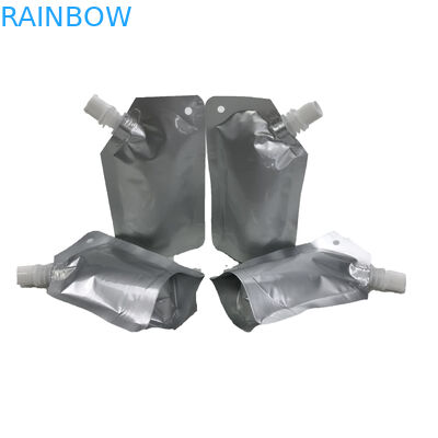 กระเป๋าพิมพ์คุณภาพสูงที่กำหนดเองยืนขึ้นกระเป๋าพวยพร้อมถุงบรรจุอลูมิเนียมฟอยล์พร้อมซิปสำหรับอาหารเด็ก