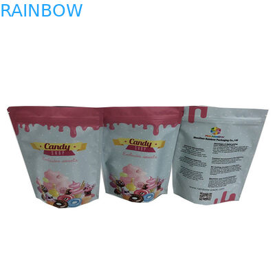 280g Protein Shake Doypack 100 Micron Matte Mylar Zipper Bags