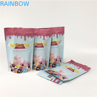 ซิปล็อคการพิมพ์ดิจิตอล 120 ไมครอน VMPET Stand Up Pouch