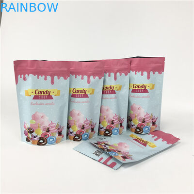 ซิปล็อคการพิมพ์ดิจิตอล 120 ไมครอน VMPET Stand Up Pouch