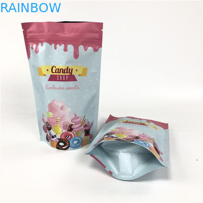 ซิปล็อคการพิมพ์ดิจิตอล 120 ไมครอน VMPET Stand Up Pouch