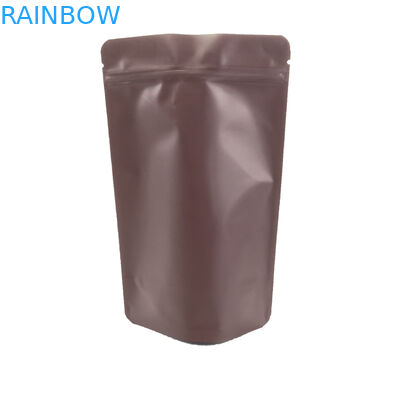 28g VMPET Ziplock Mylar ถุงอลูมิเนียมฟอยล์พร้อมวาล์ว Degassing