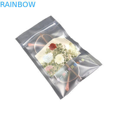 ปิดผนึกสองด้านพับด้านล่างกระเป๋าขายส่งถุงบรรจุภัณฑ์ตกแต่งที่กำหนดเองรีไซเคิลถุงพลาสติกใส