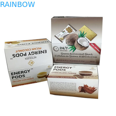 กล่องกระดาษคุณภาพสูงอาหารเกรดโดนัทบรรจุภัณฑ์กล่องช็อคโกแลตกระดาษกล่องกระดาษแข็ง