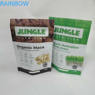 เครื่องซีลพลาสติกแบบกำหนดเองเกรดอาหารยืนขึ้นบรรจุภัณฑ์เครื่องเทศแบบกำหนดเองสำหรับอาหารแห้ง