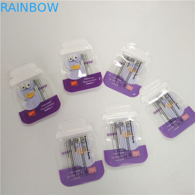 อาหารเด็กพิมพ์กราเวียร์บรรจุภัณฑ์ถุงพวย 50 มม