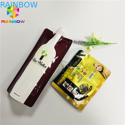 เครื่องดื่มเหลว 100ml 4oz BPA Free Spout Pouch บรรจุภัณฑ์