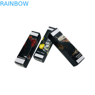 Spot Uv โลโก้ที่กำหนดเองที่มีสีสันน้ำหอม / น้ำมันหอมระเหยกล่องกระดาษบรรจุภัณฑ์เครื่องสำอาง