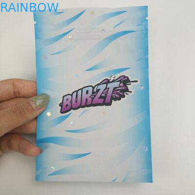 ถุงคุกกี้ป้องกันเด็ก 3.5g 7g ที่กำหนดเองสำหรับกระเป๋ากันกลิ่นป่า Runtz พร้อมซิป