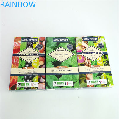 กล่องของขวัญการพิมพ์ออฟเซต 500gram พับกล่องแสดง