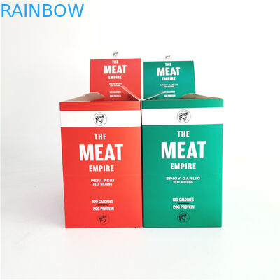 การพิมพ์ออฟเซตฉีกกล่องกระดาษสำหรับเนื้อ Biltong