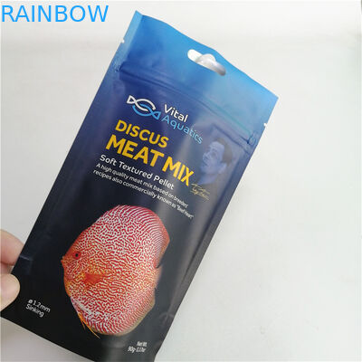 ยืนขึ้นโลโก้ที่กำหนดเองถุงบรรจุภัณฑ์อาหารบรรจุภัณฑ์เนื้อพลาสติก