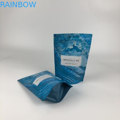 พลาสติก GMOPP VMPET ยืนขึ้นถุงซิปพร้อมหน้าต่างใส