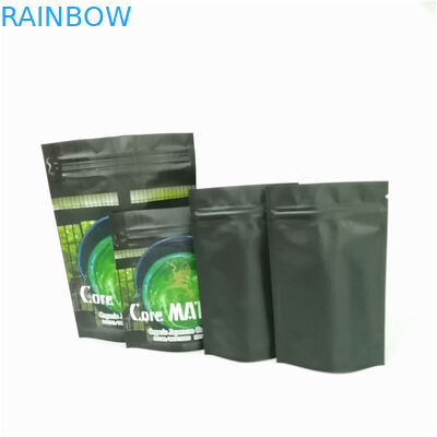 บรรจุภัณฑ์ชาลามิเนตฟอยล์ถุงซิป CMYK Mylar